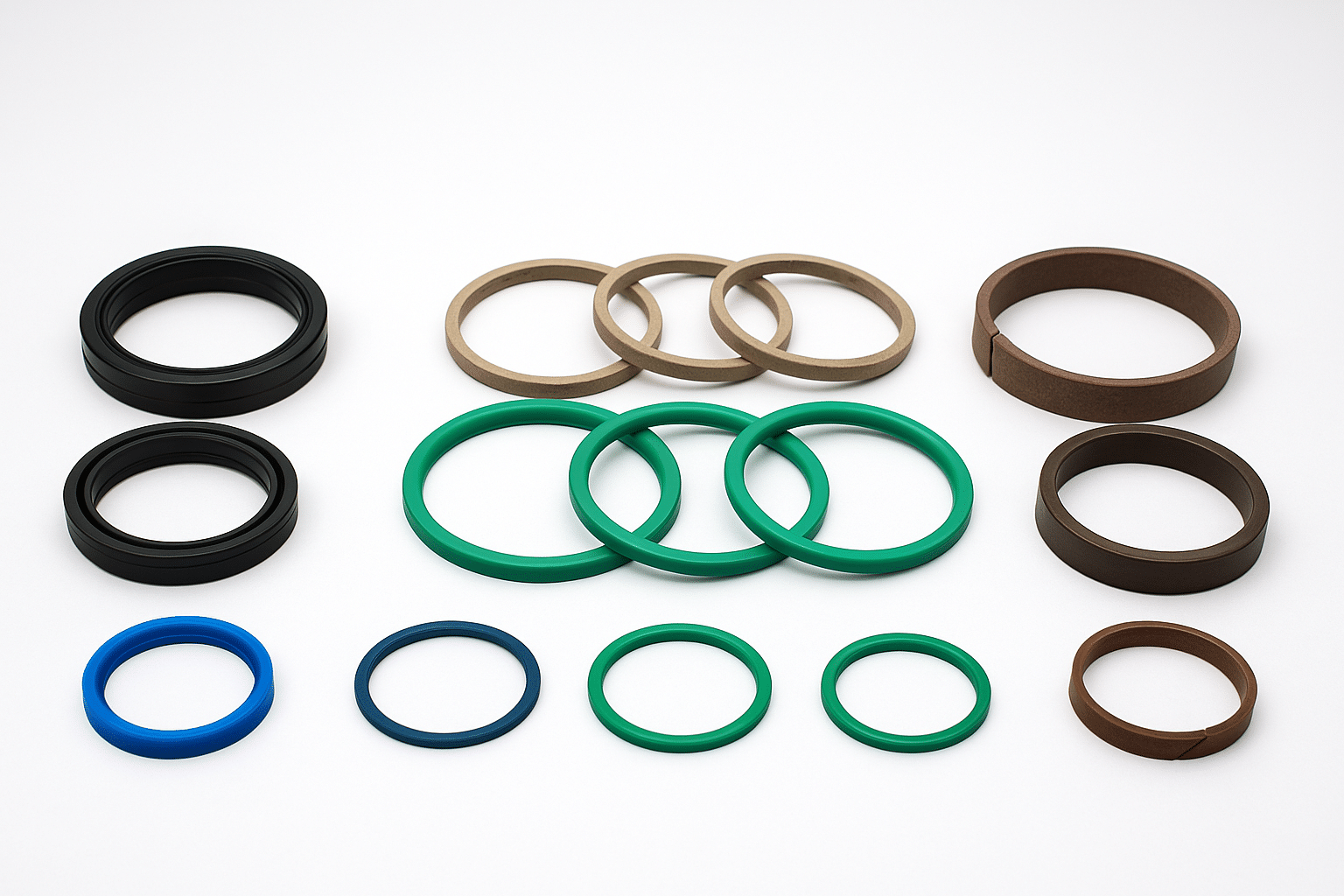 hydraulic seal stack