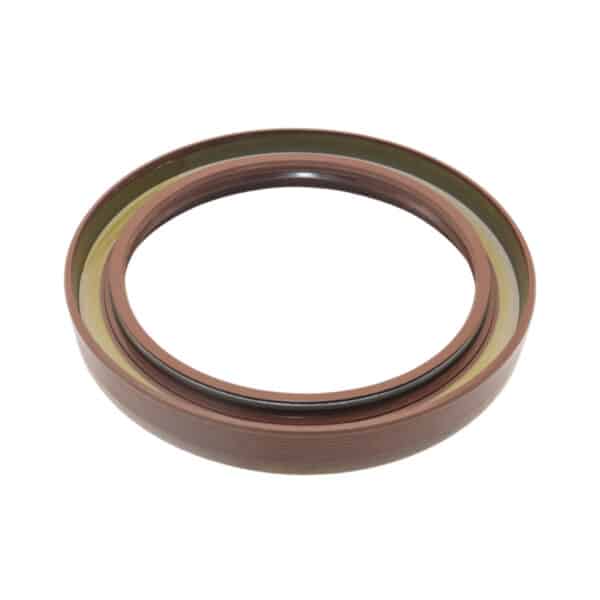 Dongfeng 153 middle axle oil seal 105x135x14x20 shown near a heavy-duty truck differential in a workshop environment